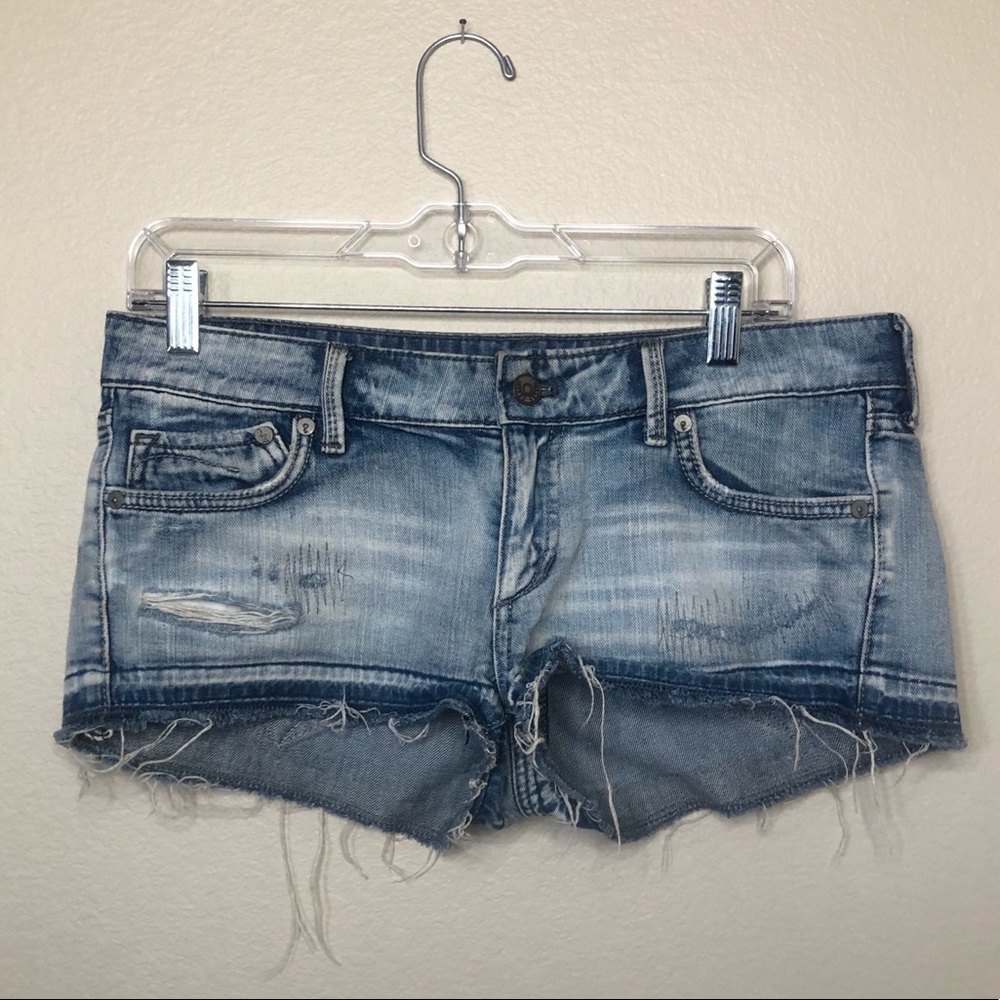 Women’s Distressed Denim Shorts